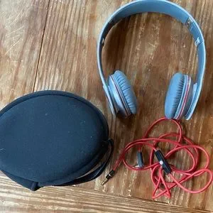 Beats by Dre Headphones Hp Monster Beats By Dr Dre Solo Hd Onear Headphones With Controltalk White Poshmark